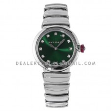 Lvcea Emerald Green Dial in Steel