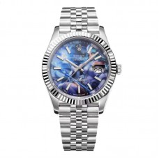 Datejust 41 Custom Dial with Stick Marker in Steel