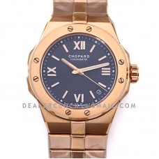 Alpine Eagle Large 41mm Black Dial in Rose Gold Alpine Eagle Large 41mm Black Dial in Rose Gold