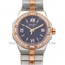 Alpine Eagle Large 41mm Blue Dial with Diamond Bezel in Steel/Rose Gold Alpine Eagle Large 41mm Blue Dial with Diamond Bezel in Steel/Rose Gold