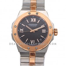 Alpine Eagle Large 41mm Black Dial in Steel/Rose Gold Alpine Eagle Large 41mm Black Dial in Steel/Rose Gold