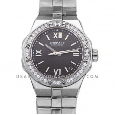 Alpine Eagle Large 41mm Grey Dial with Diamond Bezel in Steel Alpine Eagle Large 41mm Grey Dial with Diamond Bezel in Steel