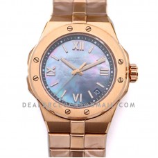 Alpine Eagle Large 41mm MOP Dial in Rose Gold Alpine Eagle Large 41mm MOP Dial in Rose Gold