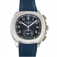 Aquanaut 5968G-001 Blue Dial on Blue Rubber Strap in Steel