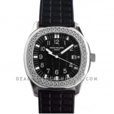 Aquanaut Luce 5067A-011 Black Dial in Steel