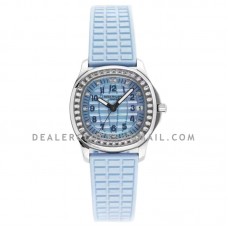 Aquanaut Luce 5072G-001 Blue MOP Dial in Grey Gold