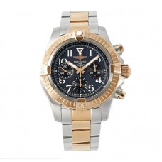 Avenger B01 Chronograph 45 Black Dial in Steel/Rose Gold on Bracelet Avenger B01 Chronograph 45 Black Dial in Steel/Rose Gold on Bracelet