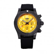 Avenger Hurricane Yellow Dial on Black Nylon Strap