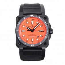 BR 03-92 Orange Dial in PVD BR 03-92 Orange Dial in PVD