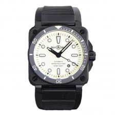 BR 03-92 White Dial in PVD BR 03-92 White Dial in PVD