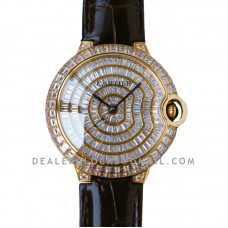 Ballon Bleu de Cartier 42mm Diamond Paved Dial in Yellow Gold Ballon Bleu de Cartier 42mm Diamond Paved Dial in Yellow Gold