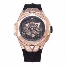 Big Bang Sang Bleu II Black Dial in Rose Gold Big Bang Sang Bleu II Black Dial in Rose Gold