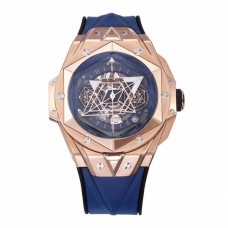 Big Bang Sang Bleu II Blue Dial in Rose Gold Big Bang Sang Bleu II Blue Dial in Rose Gold