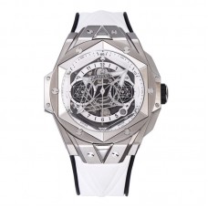 Big Bang Sang Bleu II White Dial in Titanium Big Bang Sang Bleu II White Dial in Titanium