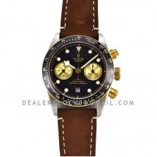 Black Bay Chrono S&G Ref: M79363N on Leather Strap Black Bay Chrono S&G Ref: M79363N on Leather Strap