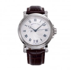 Breguet Marine Automatic Big Date 5817 Silver Dial Watch in Steel Breguet Marine Automatic Big Date 5817 Silver Dial Watch in Steel