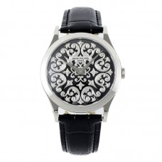 Calatrava 5088 Handengraved Black Dial in Platinum