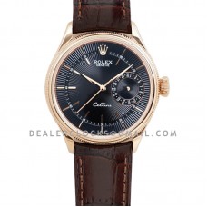 Cellini Date 50515 Black Dial in Everose Gold Cellini Date 50515 Black Dial in Everose Gold