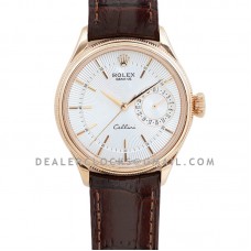 Cellini Date 50515 White Dial in Everose Gold Cellini Date 50515 White Dial in Everose Gold