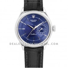 Cellini Date 50519 Blue Dial in White Gold Cellini Date 50519 Blue Dial in White Gold