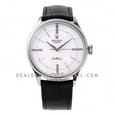 Cellini Time 50509 White Dial with Roman Marker in Stainless Steel Cellini Time 50509 White Dial with Roman Marker in Stainless Steel