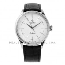 Cellini Time 50509 White Dial with Stick Marker in White Gold Cellini Time 50509 White Dial with Stick Marker in White Gold