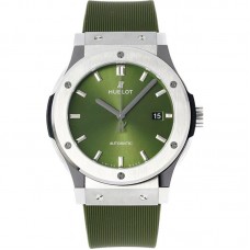 Classic Fusion Automatic 42mm Green Dial on Rubber Strap Classic Fusion Automatic 42mm Green Dial on Rubber Strap