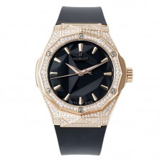 Classic Fusion Orlinski King Gold Alternative Pave 40mm Black Dial Classic Fusion Orlinski King Gold Alternative Pave 40mm Black Dial