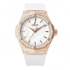 Classic Fusion Orlinski King Gold Alternative Pave 40mm White Dial