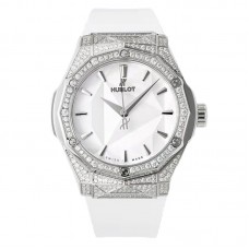 Classic Fusion Orlinski Titanium White Alternative Pave 40mm White Dial Classic Fusion Orlinski Titanium White Alternative Pave 40mm White Dial