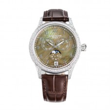 Complications 4948G Annual Calendar Moonphase Green MOP Dial in White Gold on Leather Strap Complications 4948G Annual Calendar Moonphase Green MOP Dial in White Gold on Leather Strap