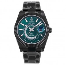 DIW Sky Dweller Black DLC Green Worldtimer DIW Sky Dweller Black DLC Green Worldtimer