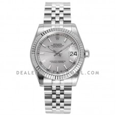 Datejust 31 278274 Silver Dial Stick Markers in Steel Datejust 31 278274 Silver Dial Stick Markers in Steel