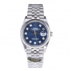 Datejust 36 126234 Blue Motif Dial in Steel in Jubilee Bracelet Datejust 36 126234 Blue Motif Dial in Steel in Jubilee Bracelet