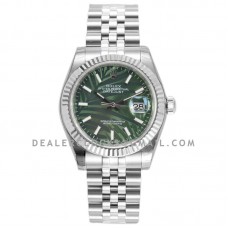 Datejust 36 126234 Olive Green Dial in Steel on Jubilee Bracelet Datejust 36 126234 Olive Green Dial in Steel on Jubilee Bracelet