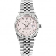 Datejust 36 126234 Pink Dial with Arabic Numerals in Steel Datejust 36 126234 Pink Dial with Arabic Numerals in Steel