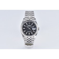 Datejust 36 126334 Bright Black Dial Stick on Jubilee Bracelet Datejust 36 126334 Bright Black Dial Stick on Jubilee Bracelet