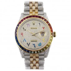 Datejust 41 126300 Diamond Dial Arabic Markers in Yellow Gold on Jubilee Bracelet Datejust 41 126300 Diamond Dial Arabic Markers in Yellow Gold on Jubilee Bracelet