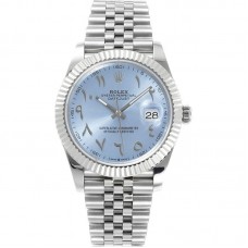 Datejust 41 126300 Ice Blue Dial with Arabic Numerals in Steel Datejust 41 126300 Ice Blue Dial with Arabic Numerals in Steel