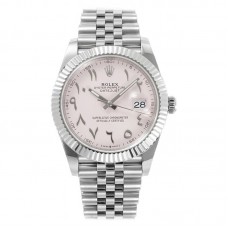 Datejust 41 126300 Pink Dial with Arabic Numerals in Steel Datejust 41 126300 Pink Dial with Arabic Numerals in Steel