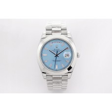Day-Date 40 228236 Blue Dial with Diamond Markers in Platinum Day-Date 40 228236 Blue Dial with Diamond Markers in Platinum