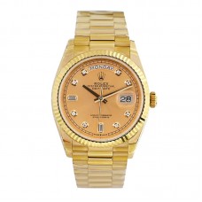 Daydate 36 128238 Champagne Dial in Yellow Gold Daydate 36 128238 Champagne Dial in Yellow Gold