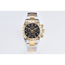 Daytona 116503LN Black Dial in Steel/Yellow Gold