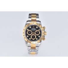 Daytona 116503LN Black Dial with Diamond Maker in Steel/Yellow Gold Daytona 116503LN Black Dial with Diamond Maker in Steel/Yellow Gold