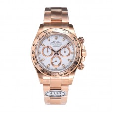 Daytona 116505 White Dial in Everose Gold Daytona 116505 White Dial in Everose Gold