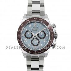 Daytona 116506 Ice Blue Dial in Platinum with Arabic Markers