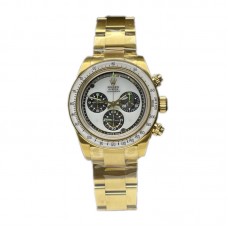 Daytona 116508 Neon Artisans de Genève Unveils White Dial in Yellow Gold