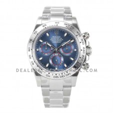 Daytona 116509 Blue Dial in White Gold