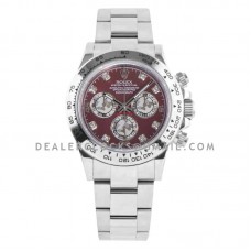 Daytona 116509 Brown MOP Dial in White Gold