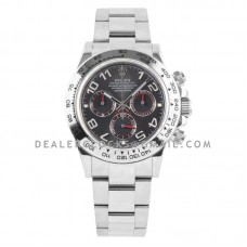 Daytona 116509 Grey Classic Racing Dial in White Gold Daytona 116509 Grey Classic Racing Dial in White Gold